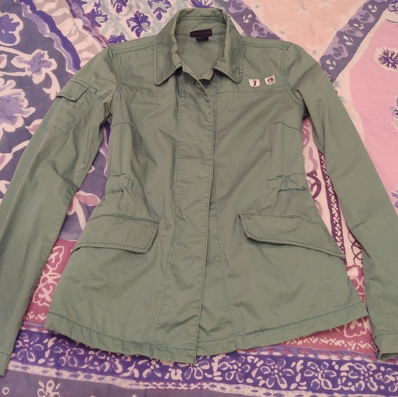 Diesel Jackets & Coats Diesel Green Army Military Surplus Field